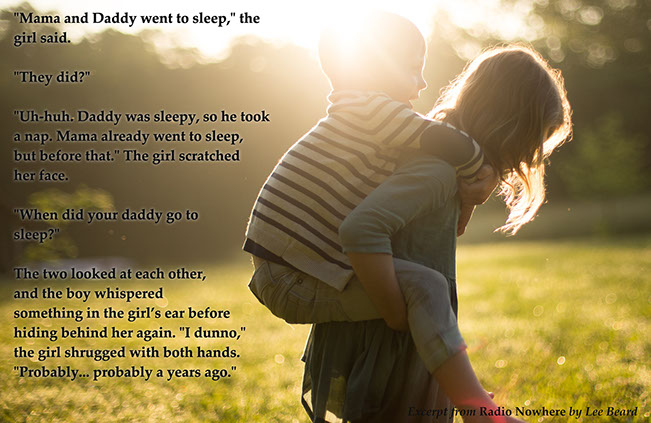 Illustration from Radio Nowhere: Joey and Ella